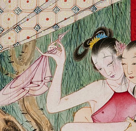 宜春-迫于无奈胡也佛画出《金瓶梅秘戏图》，却因此成名，其绘画价值不可估量